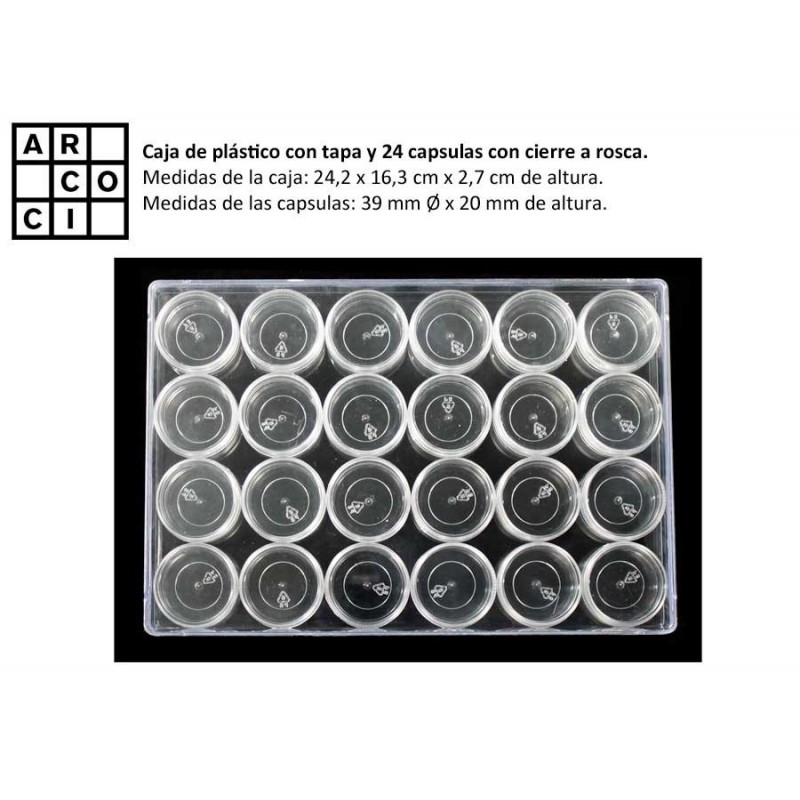Caja de  24 capsulas