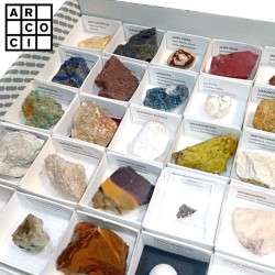 Colección rocas y minerales PLUS