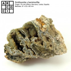 Smithsonita y hemimorfita (Lleida)