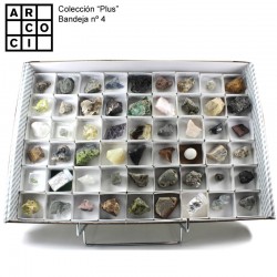 Colección rocas y minerales PLUS